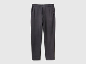 Pinstripe joggers