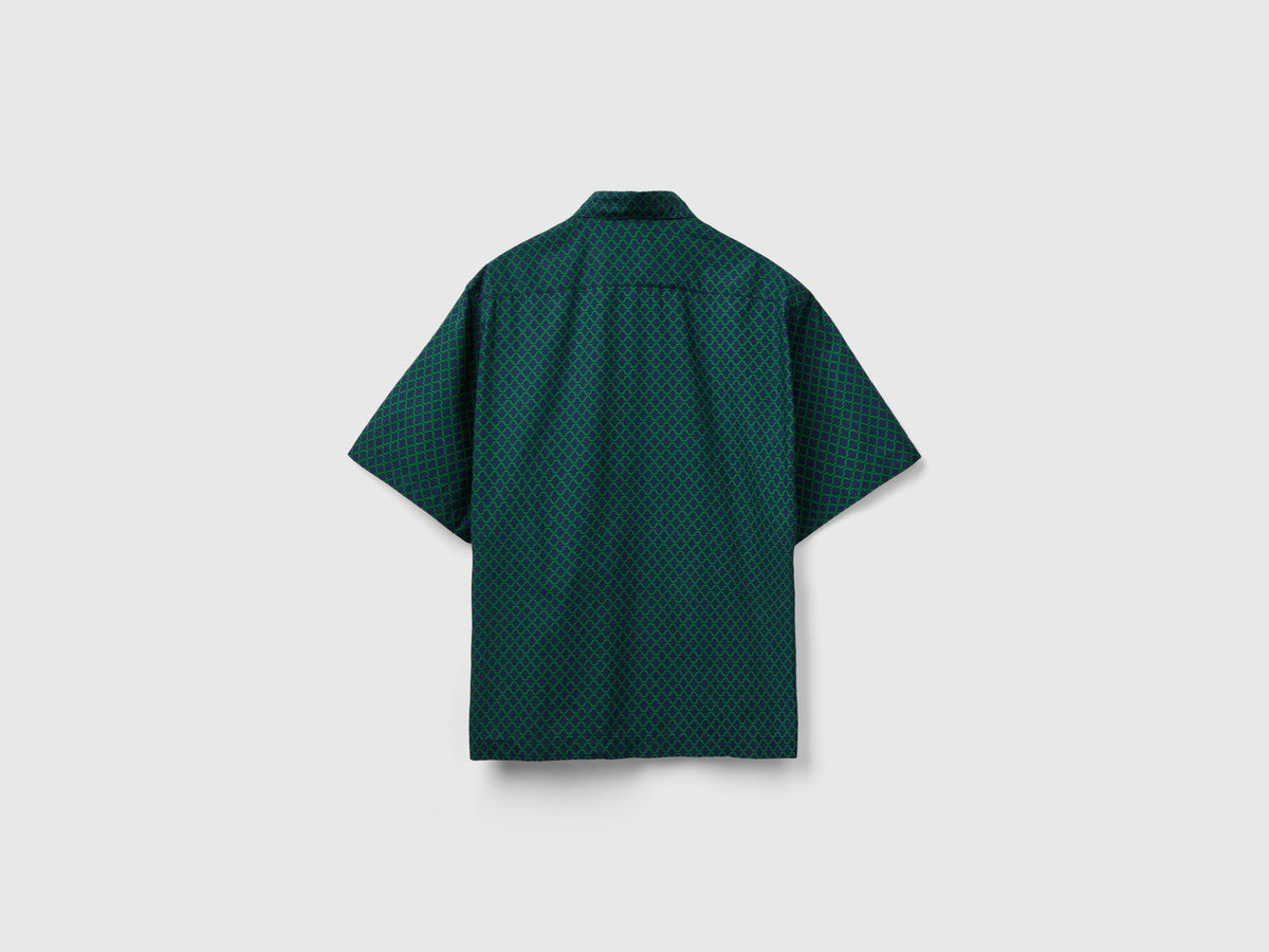 Camicia con motivo onde