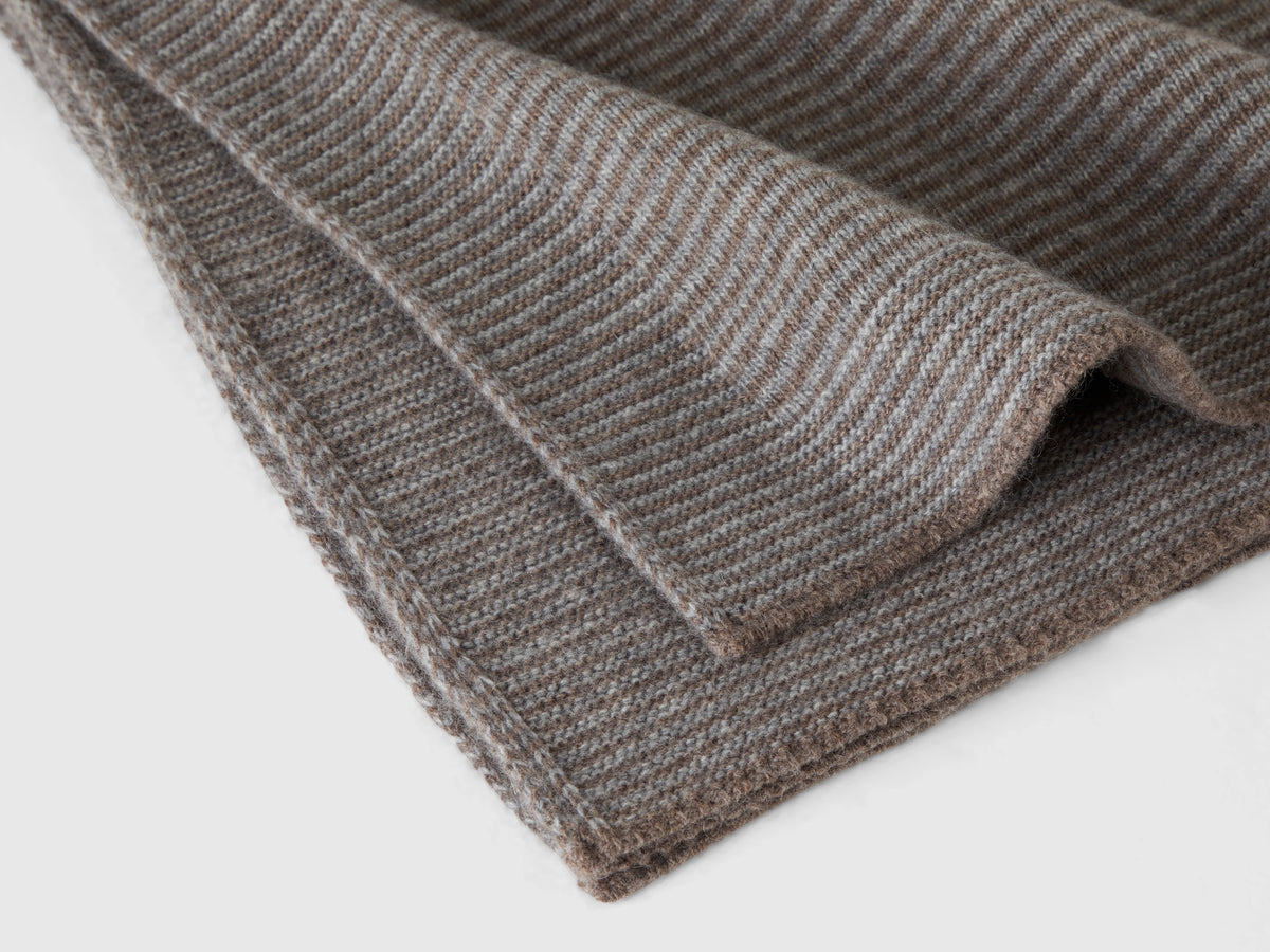 Coperta baby in misto cashmere e lana Merino
