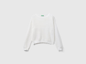 Maglia con trafori boxy fit