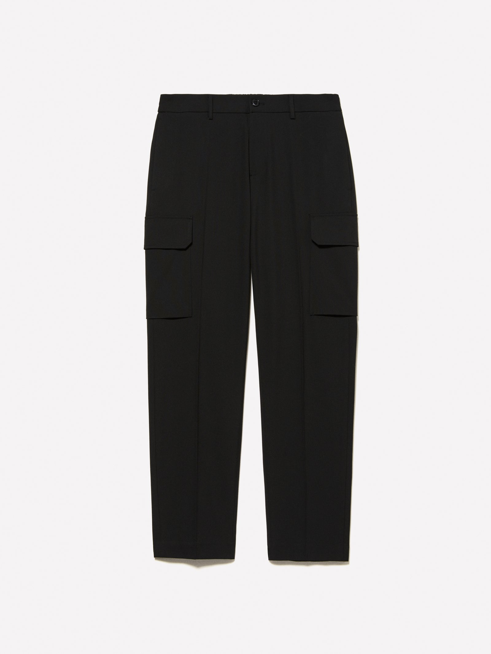 Pantaloni jogger cargo da uomo nero | Sisley Outlet