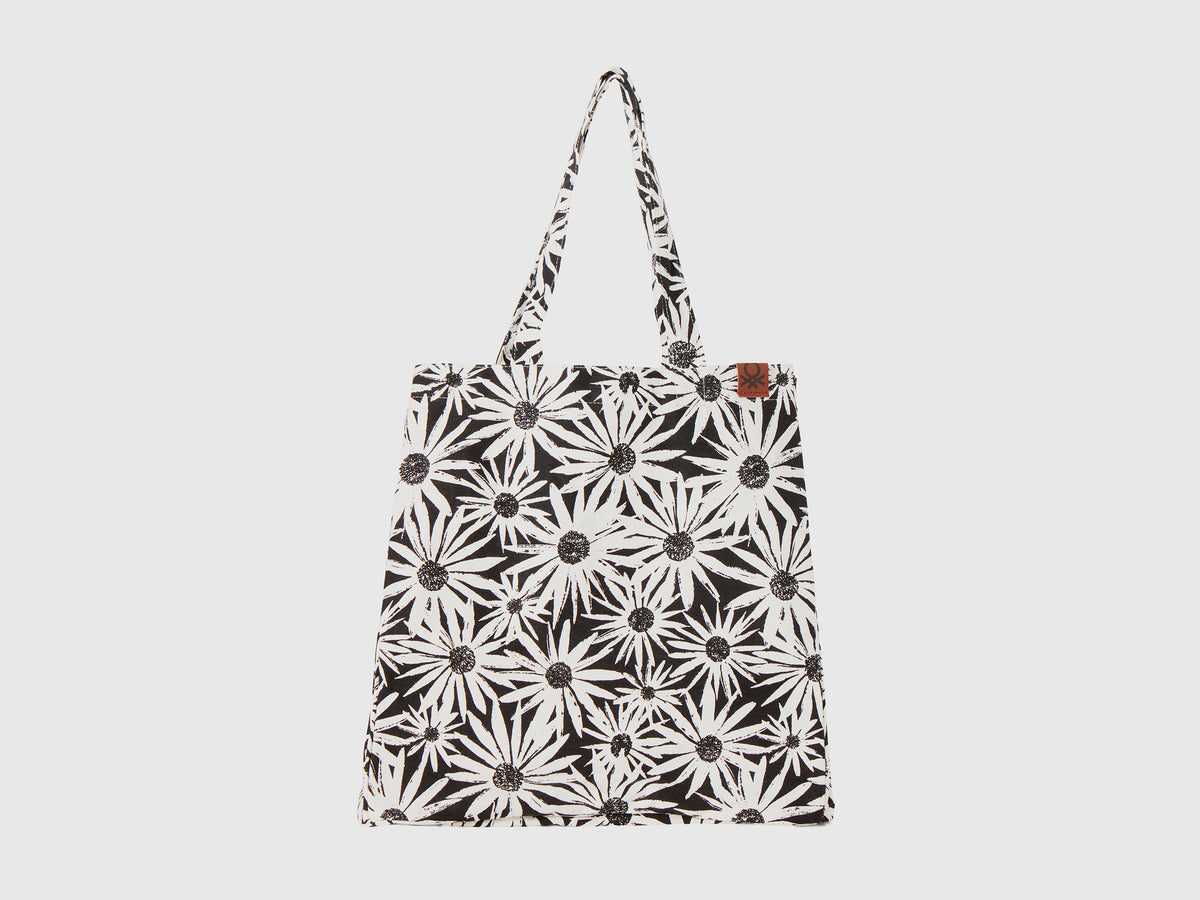 Shopping bag a fiori