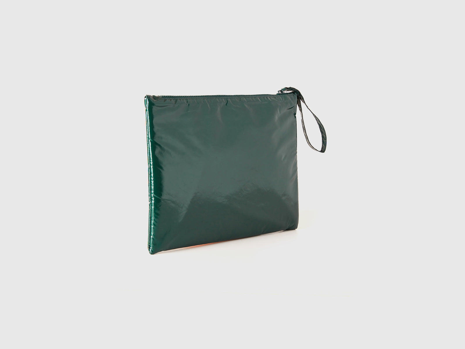Busta grande con logo da uomo verde scuro 2 | Multimarchio Outlet