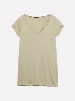 T-shirt scollo a V
