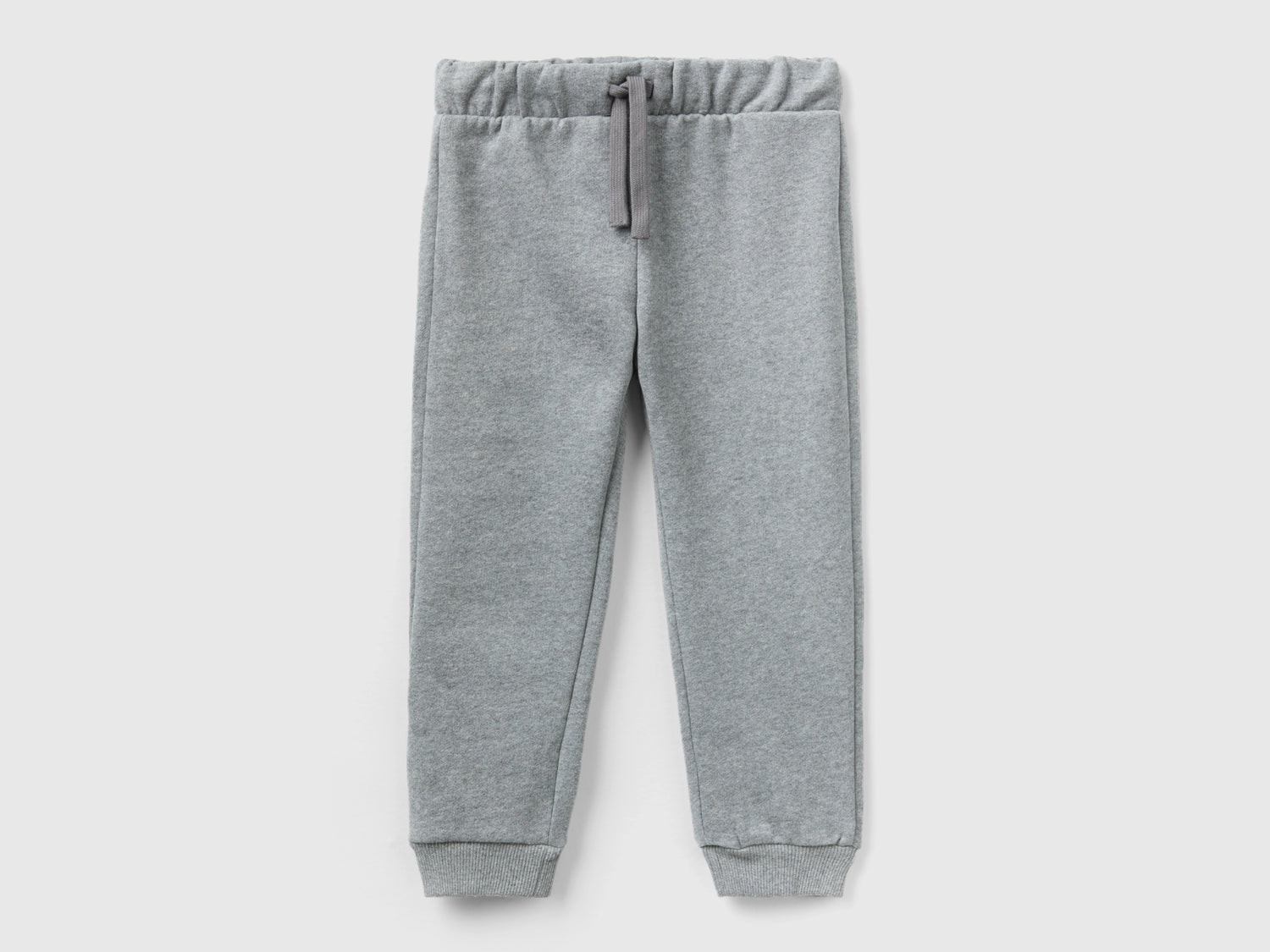 Joggers in calda felpa da bimbo grigio scuro | Benetton Outlet