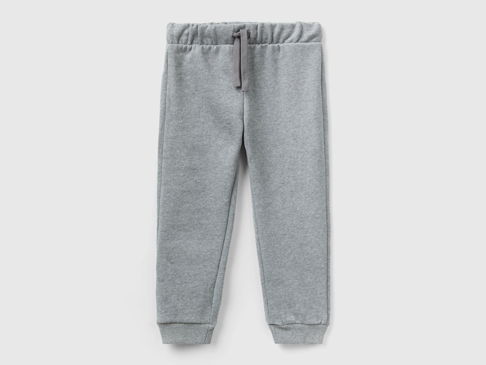 Joggers in calda felpa da bimbo grigio scuro | Benetton Outlet