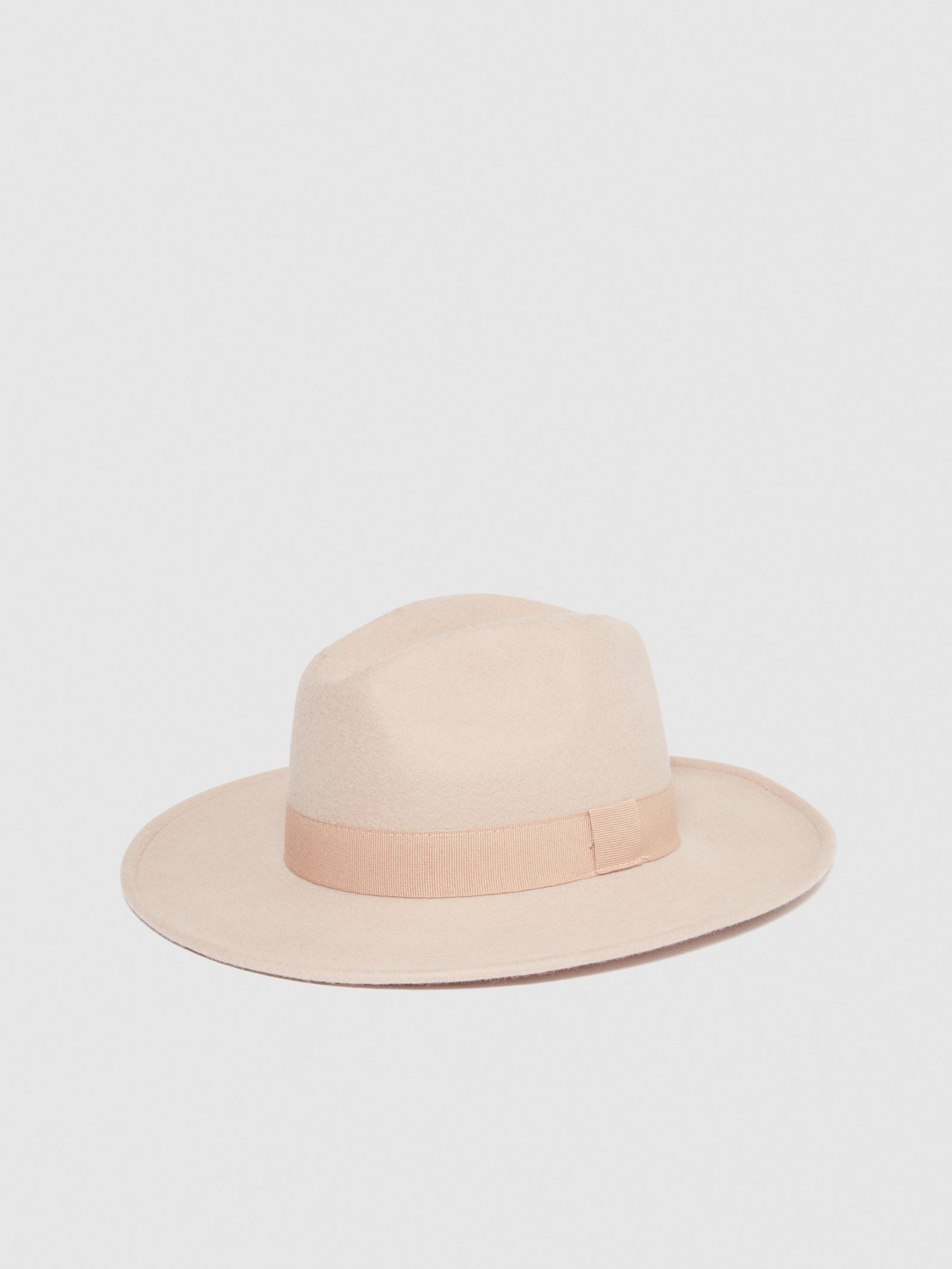 Cappello con nastro da donna bianco panna | Sisley Outlet