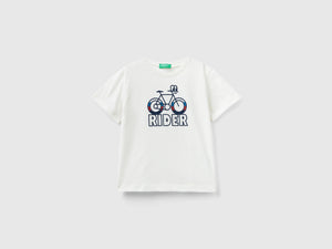 T-shirt in cotone bio con stampa