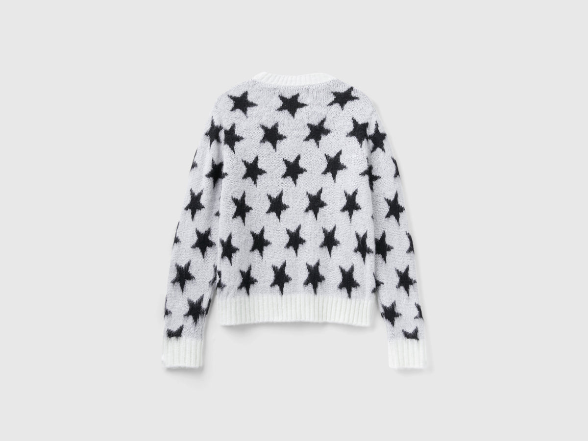 Calda maglia con stelle