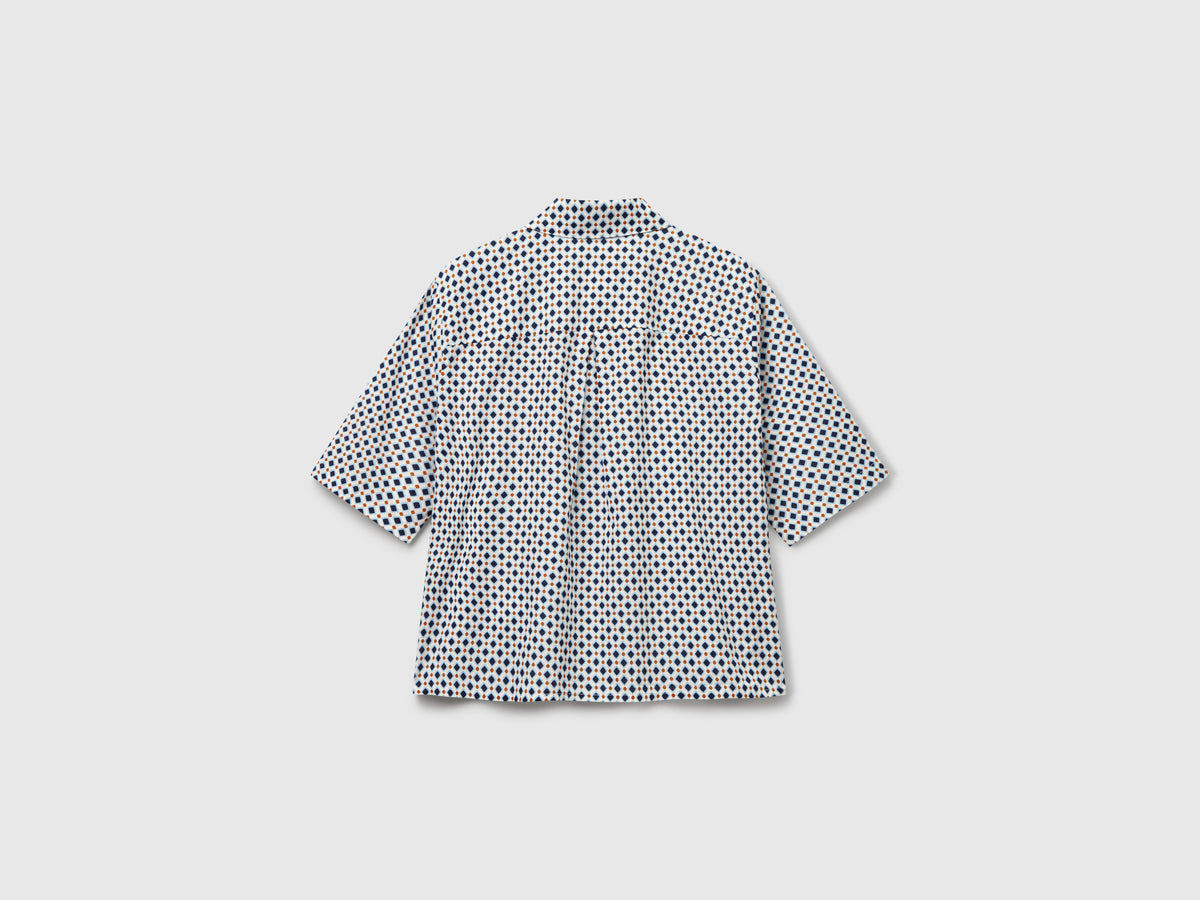 Camicia fantasia a manica corta