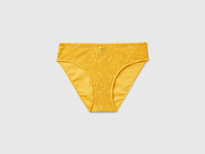 Slip in pizzo e microfibra