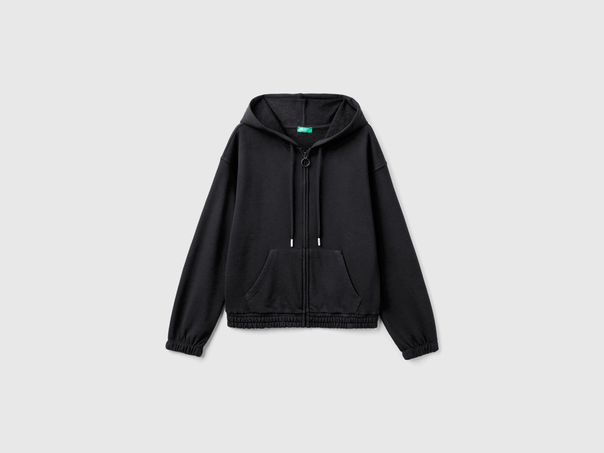 Cotton blend hoodie