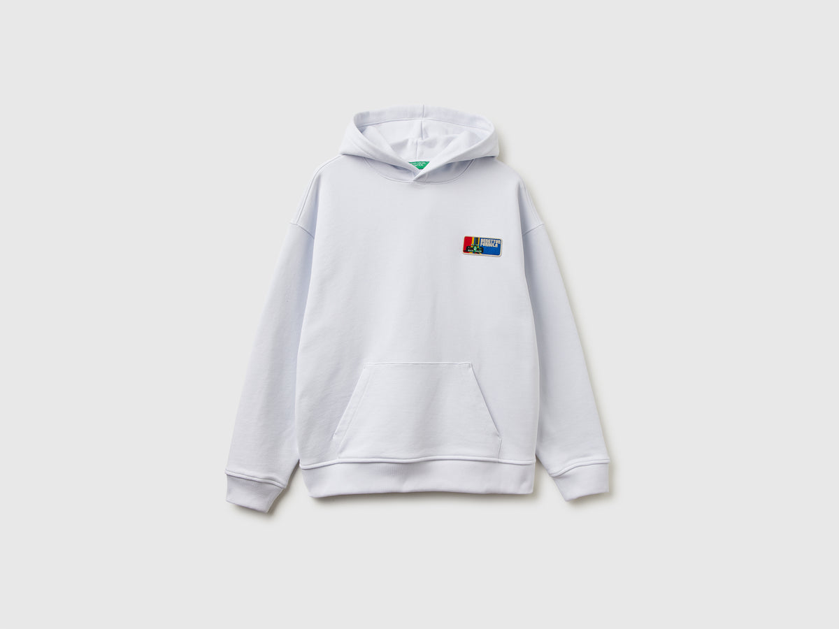 Felpa Benetton Formula con cappuccio
