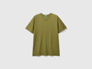 T-shirt in cotone a fibra lunga