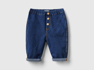 Pantaloni effetto denim baggy fit