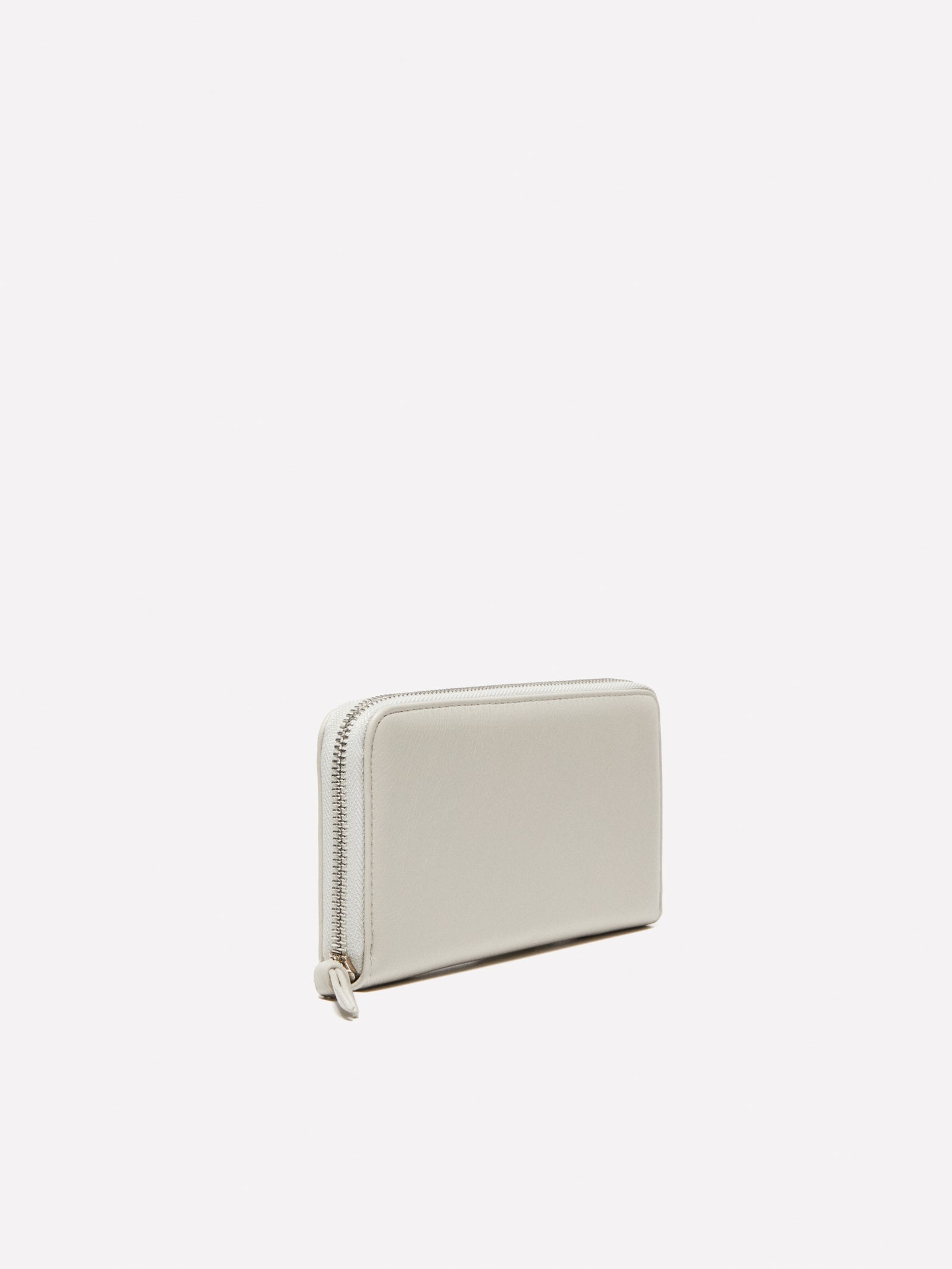 Portafoglio grande con zip da donna bianco panna 4 | Sisley Outlet