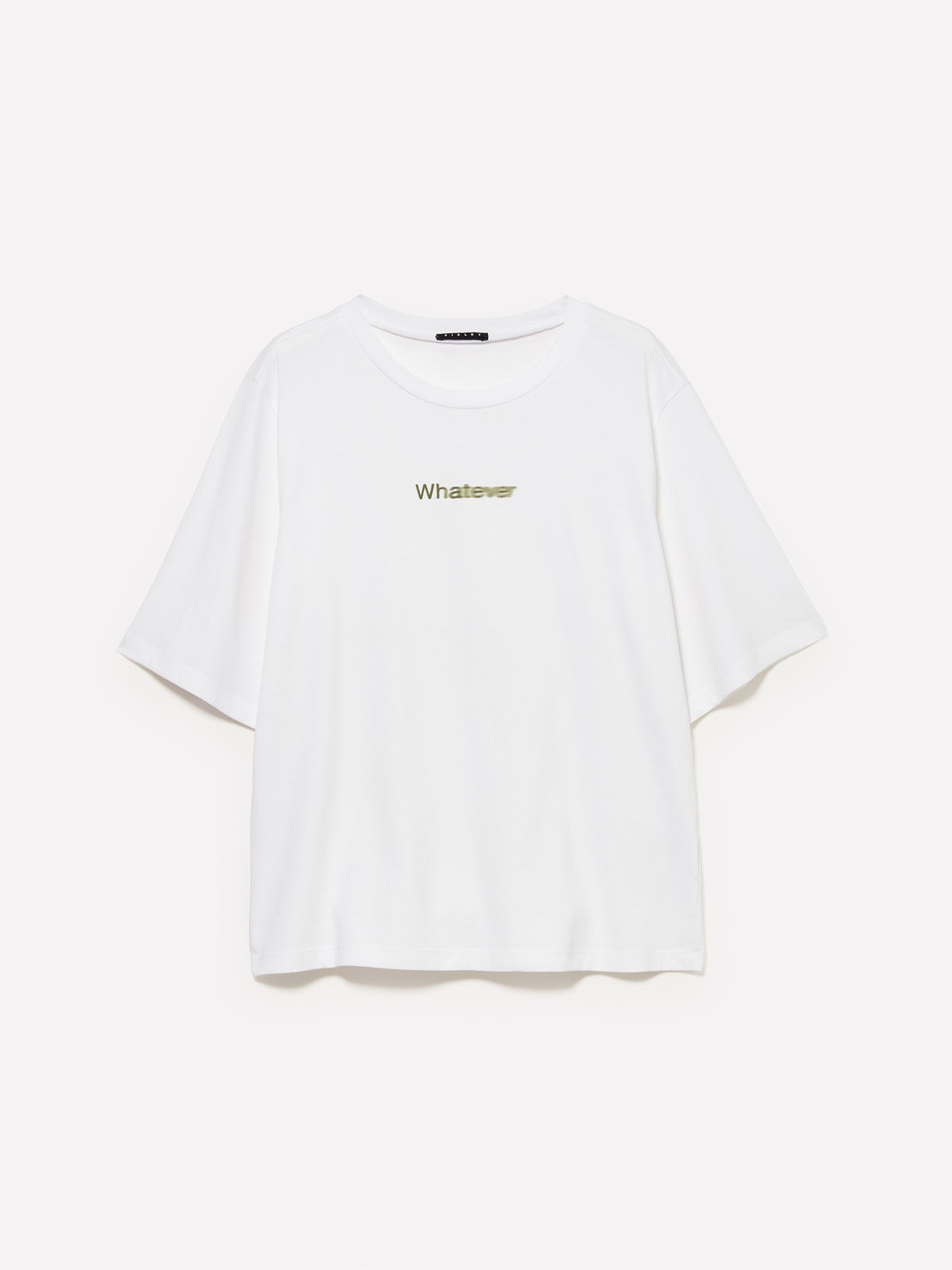 T-shirt con stampa lettering