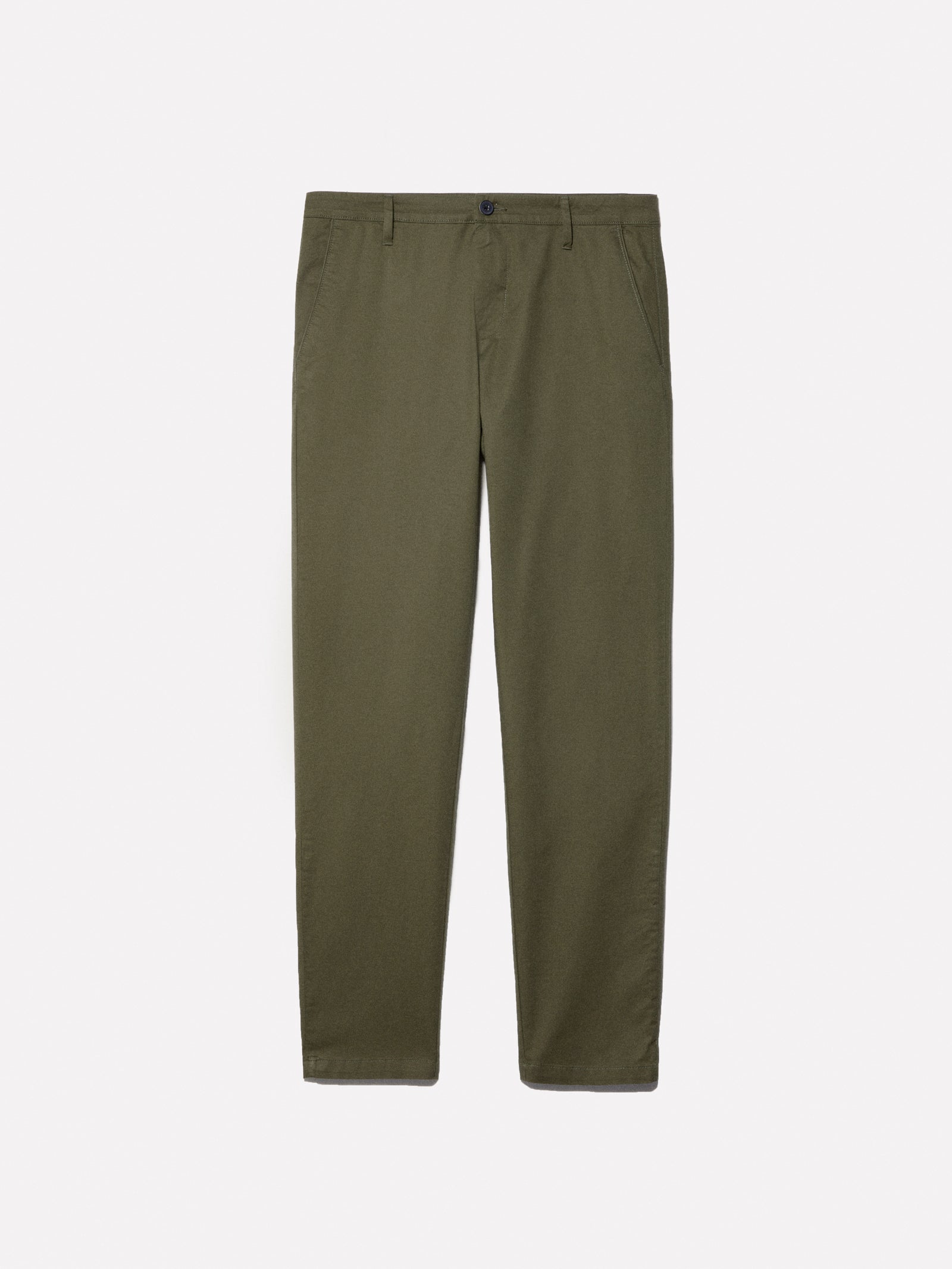 Pantaloni chino slim fit da uomo verde militare | Sisley Outlet