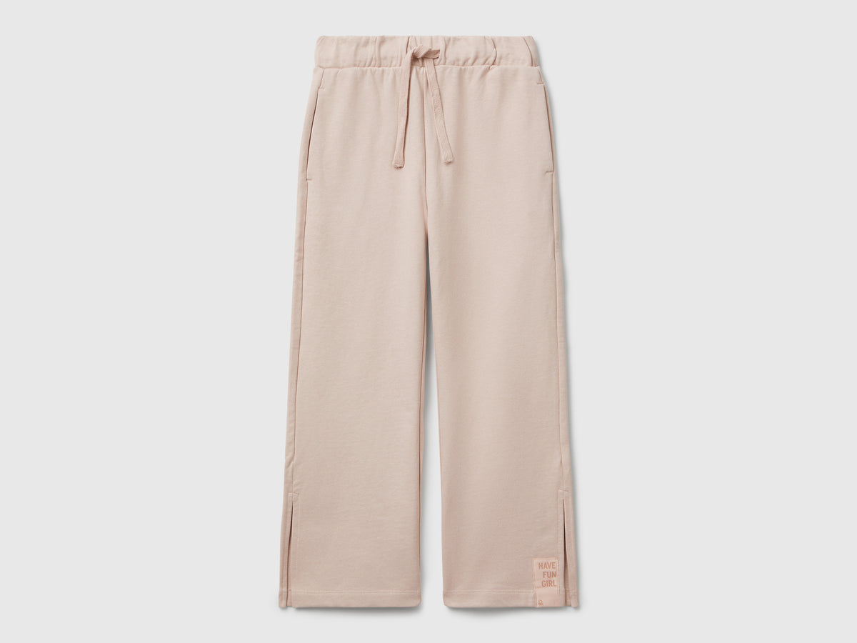Pantaloni ampi in felpa