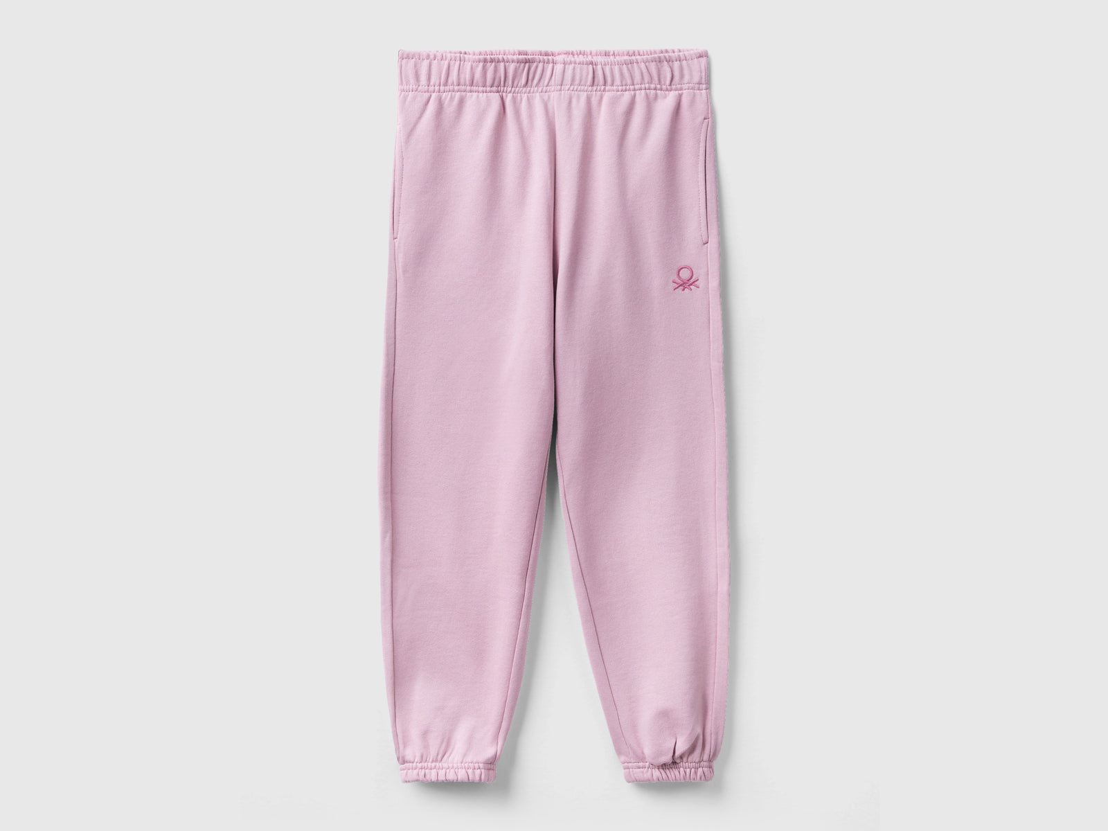 Joggers con stampa Minnie da bambino rosa | Benetton Outlet