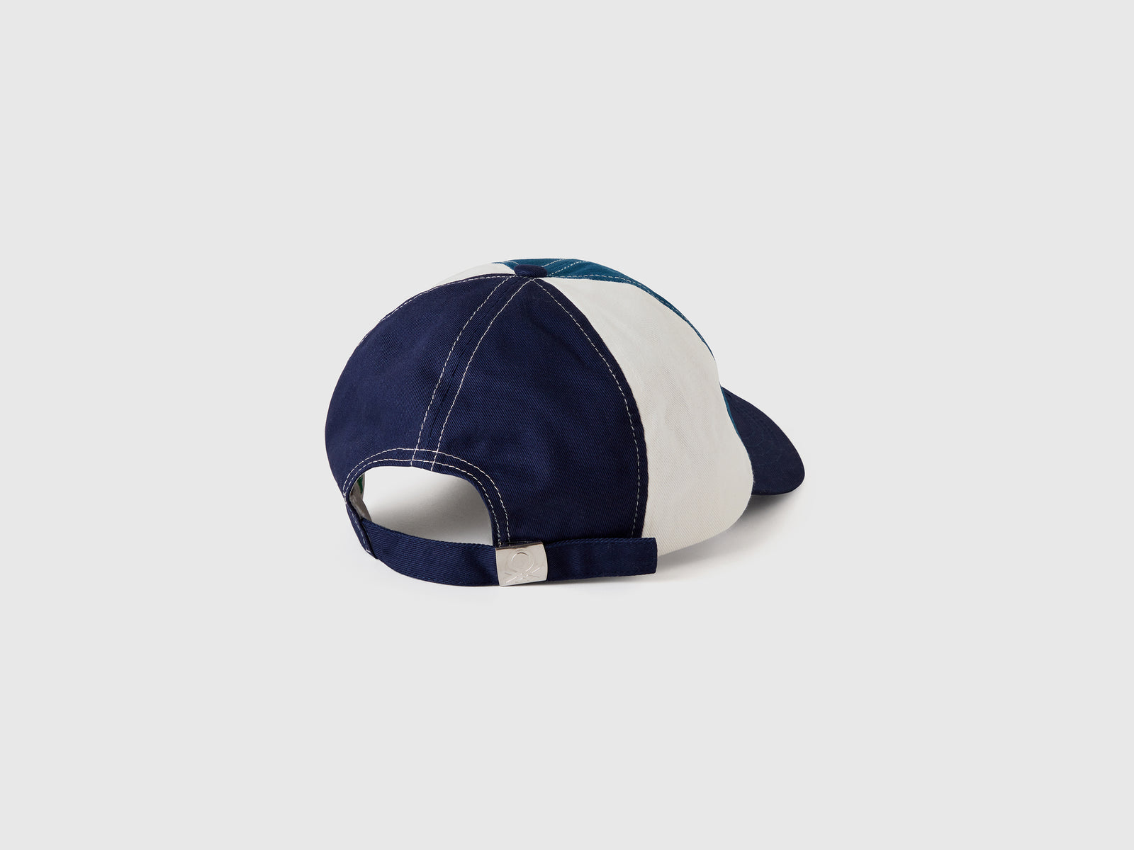 Cappellino baseball con logo da bambino blu scuro 2 | Benetton Outlet