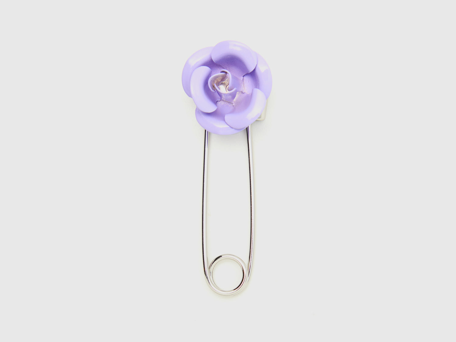 Spilla con rosa da donna lilla | Benetton Outlet