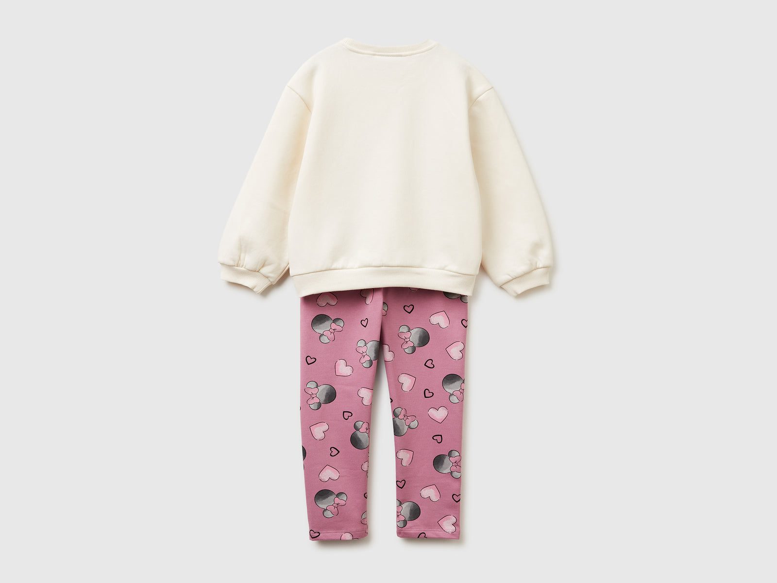 Completo Minnie  ©Disney da bimba bianco panna 2 | Benetton Outlet