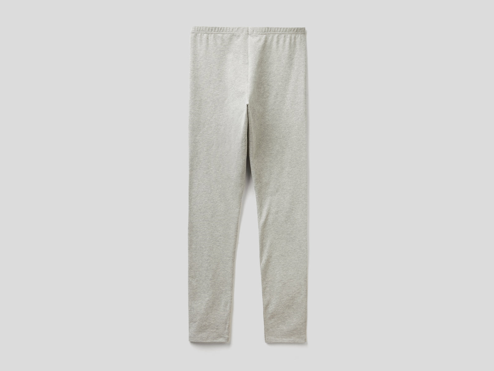 Leggings elasticizzati da donna grigio chiaro 2 | Benetton Outlet