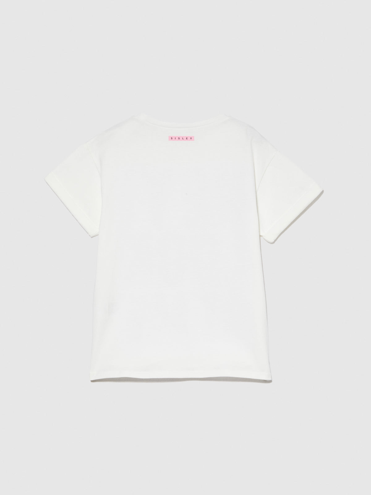 T-shirt con paillettes flip up