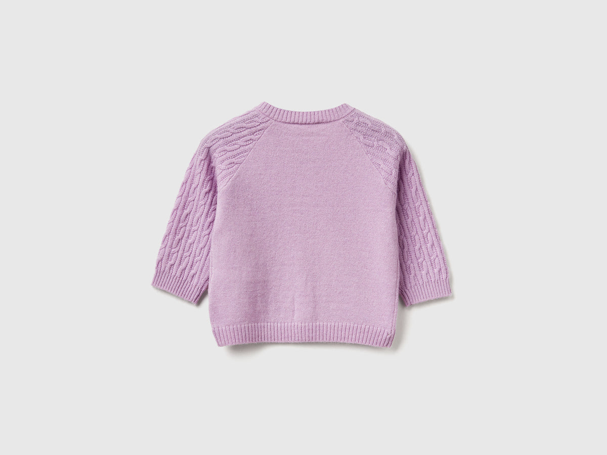 Cardigan a trecce