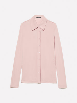Camicia rosa chiaro slim fit