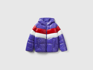 Giubbino imbottito color block