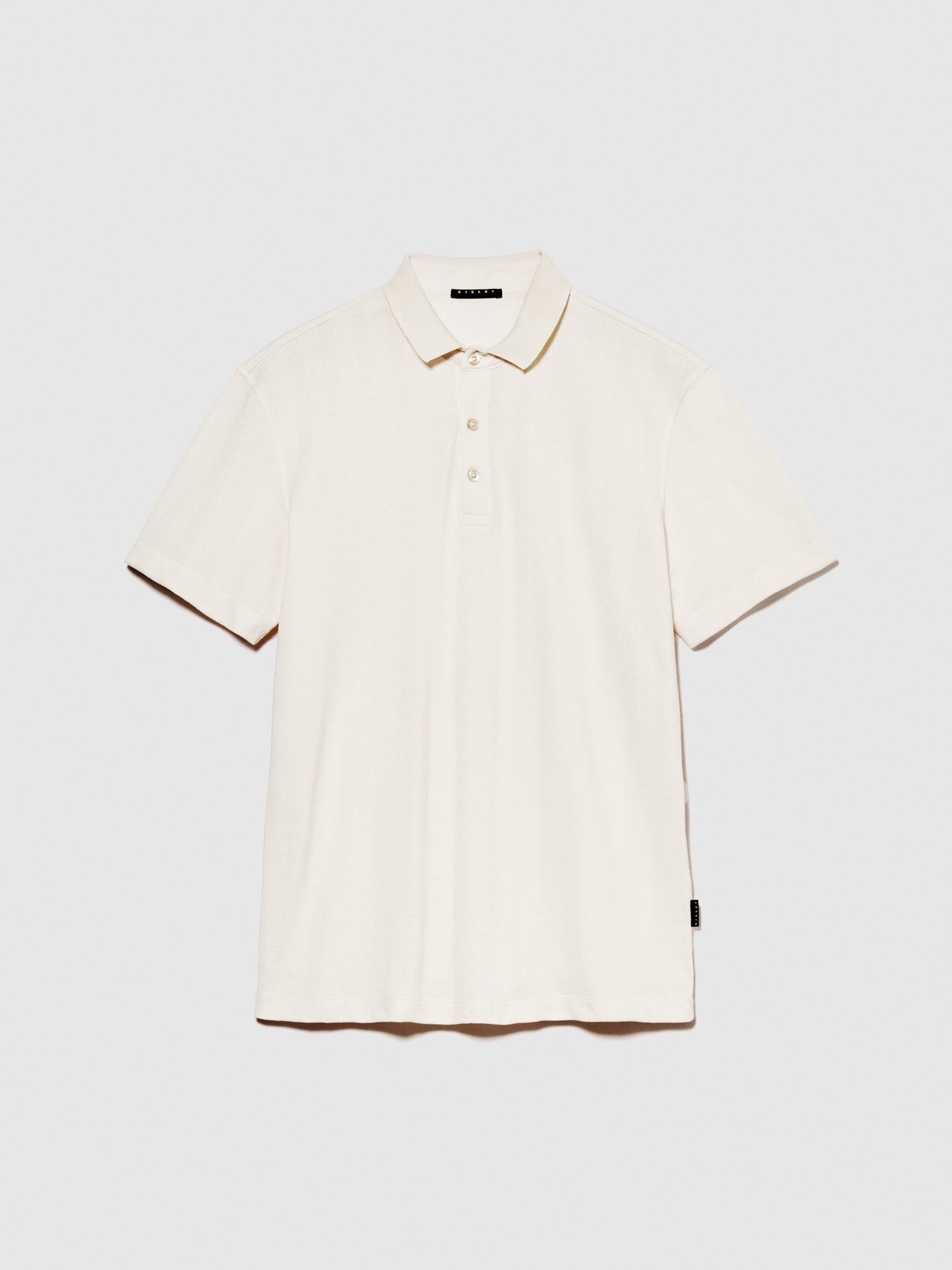 Polo in maglia da uomo beige | Sisley Outlet
