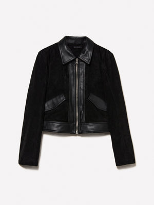 Giubbotto cropped boxy fit