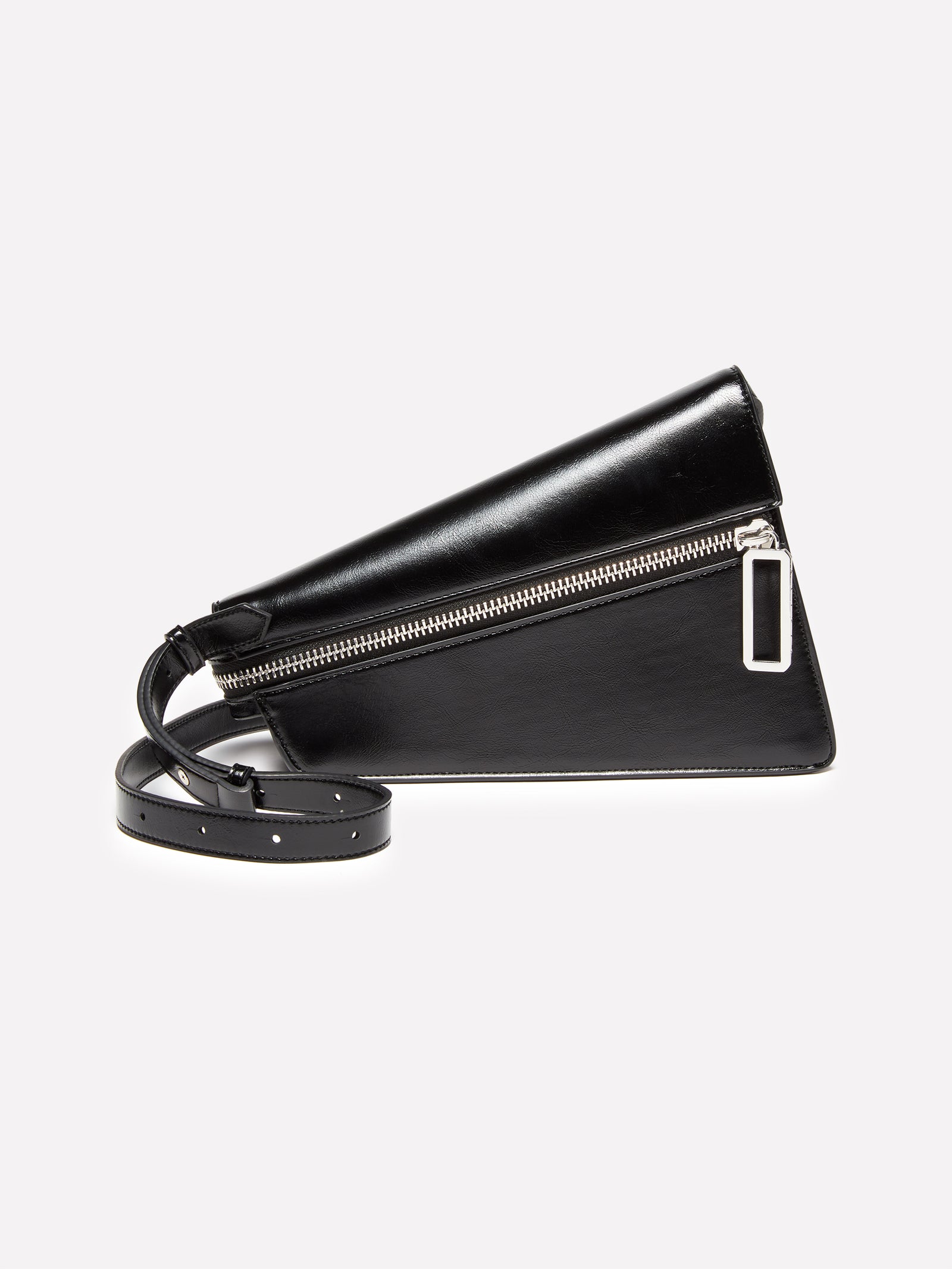 Borsa asimmetrica da donna nero | Sisley Outlet
