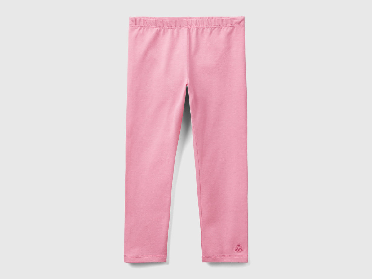Leggings in cotone stretch