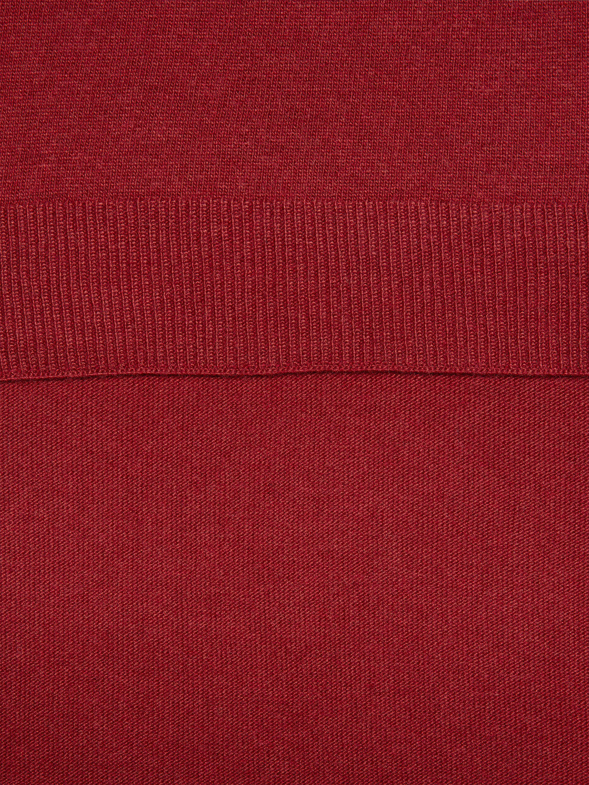 Sciarpa in maglia mattone