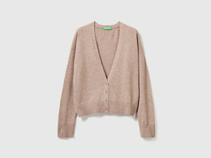 Cardigan in misto cashmere