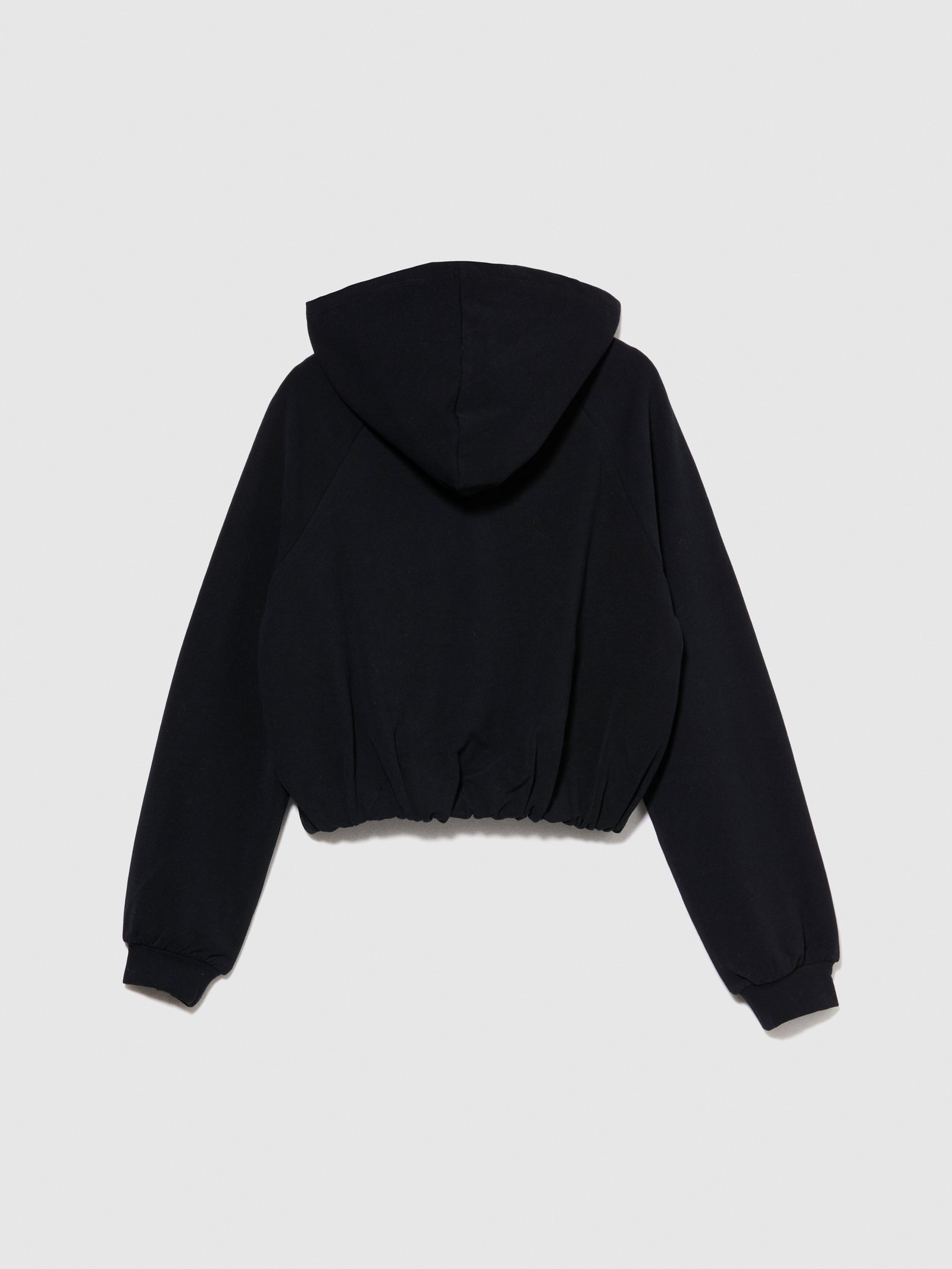 Felpa con dettaglio gioiello da bambina nero 2 | Sisley young Outlet