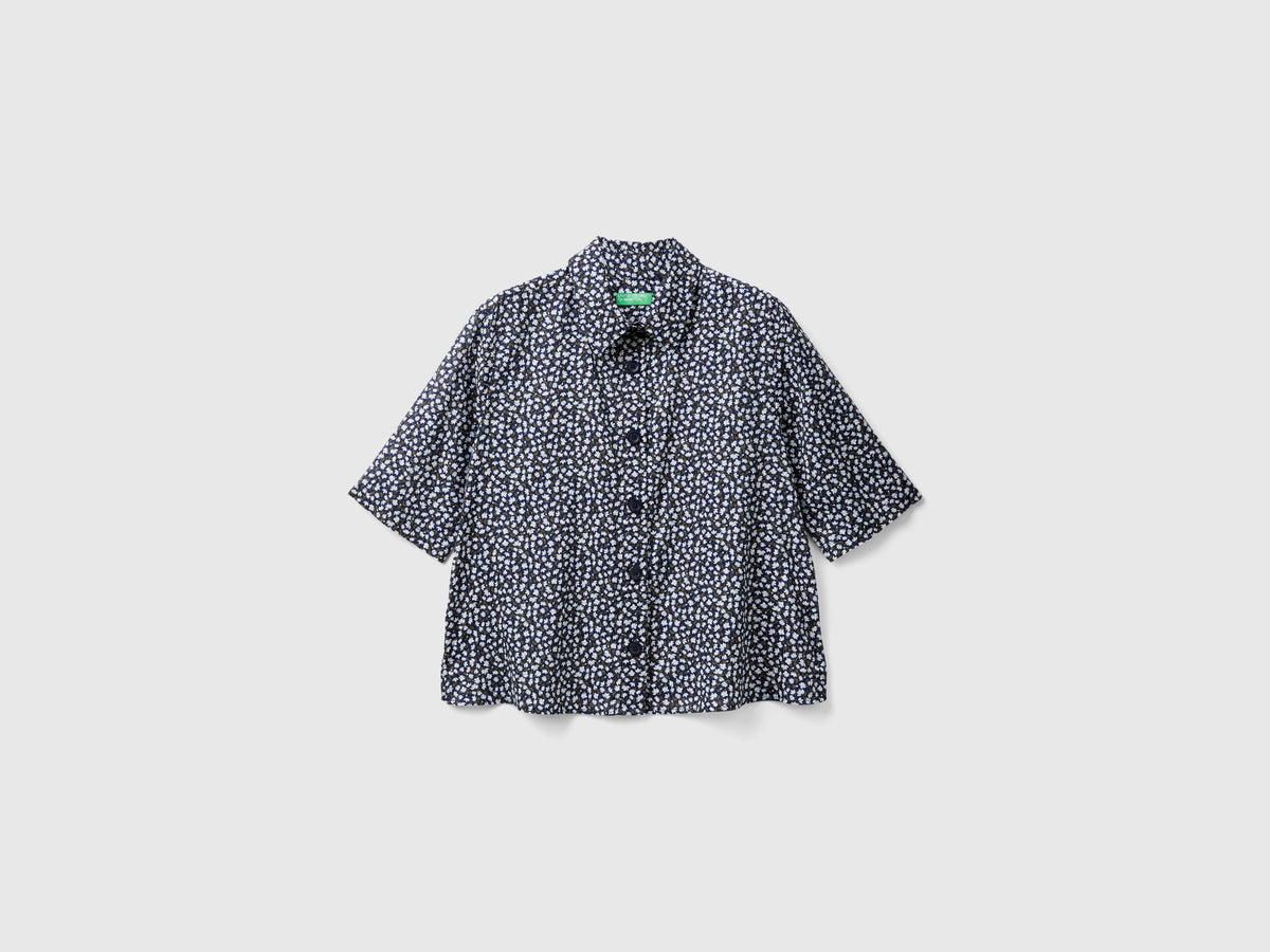 Camicia fantasia a manica corta