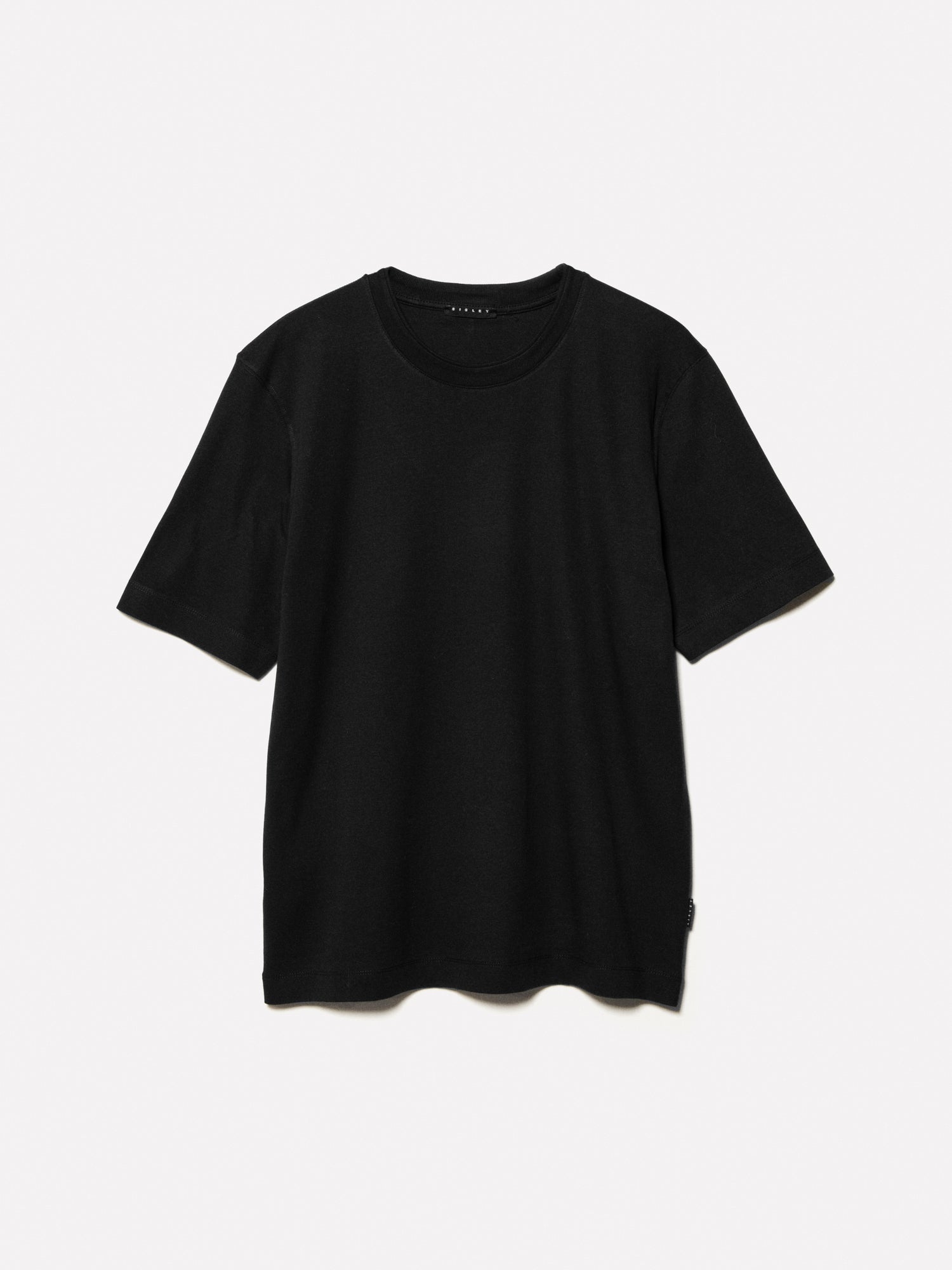 T-shirt regular fit da uomo nero | Sisley Outlet