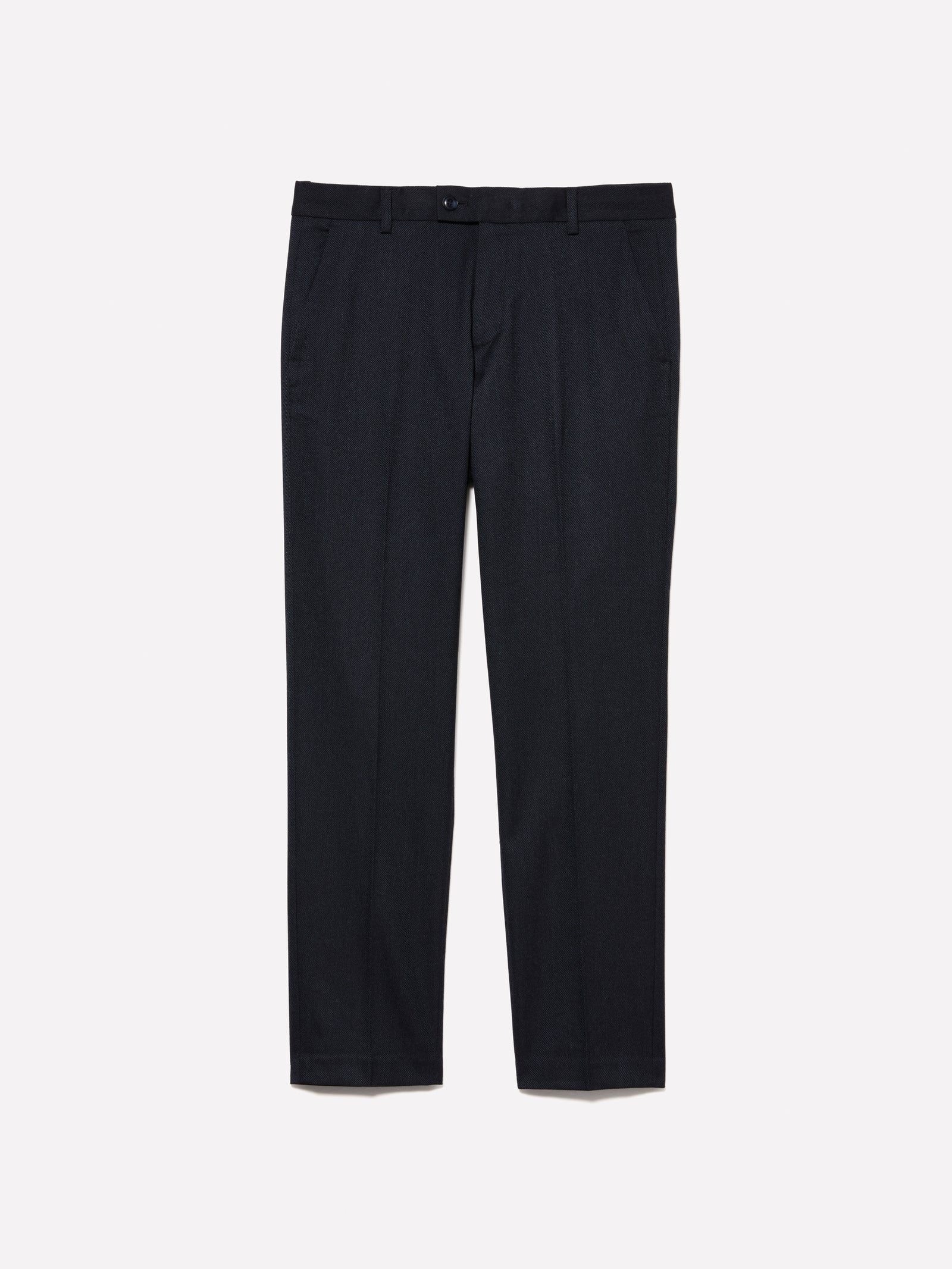 Pantalones teñidos en hilo da uomo blu scuro | Sisley Outlet