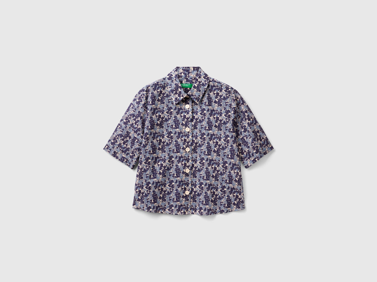 Camicia fantasia a manica corta