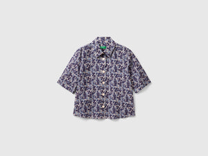 Camicia fantasia a manica corta