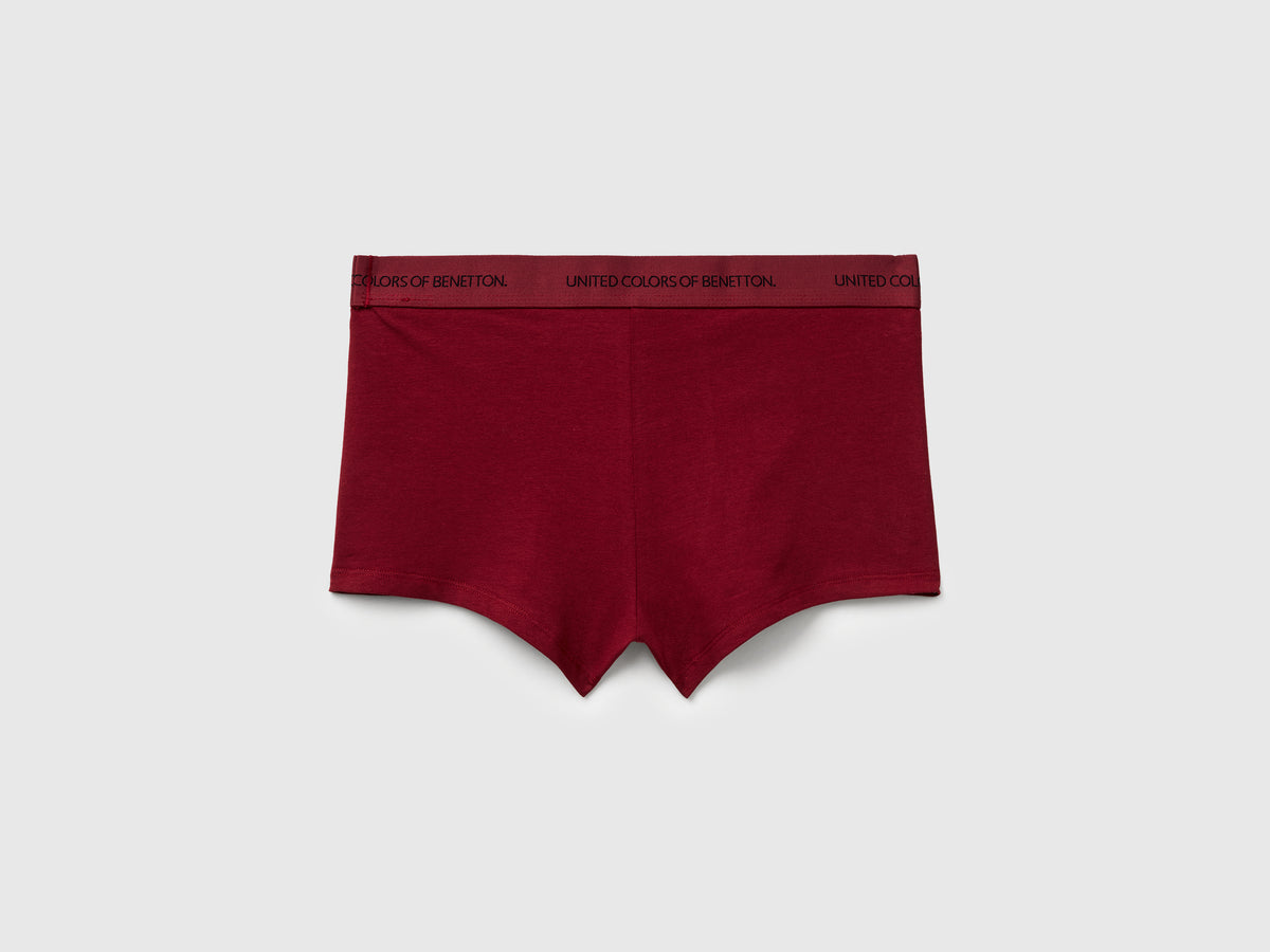 Boxer in cotone elasticizzato