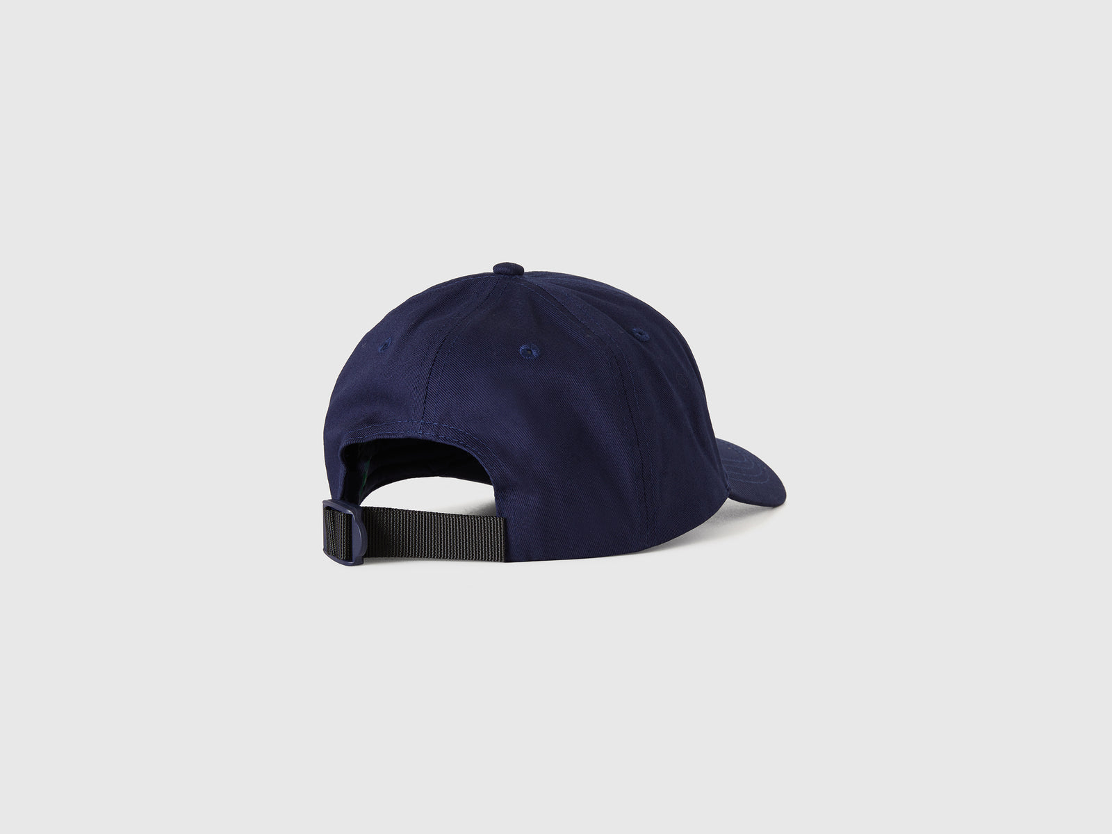 Cappello baseball con logo ricamato da uomo blu scuro 2 | Benetton Outlet