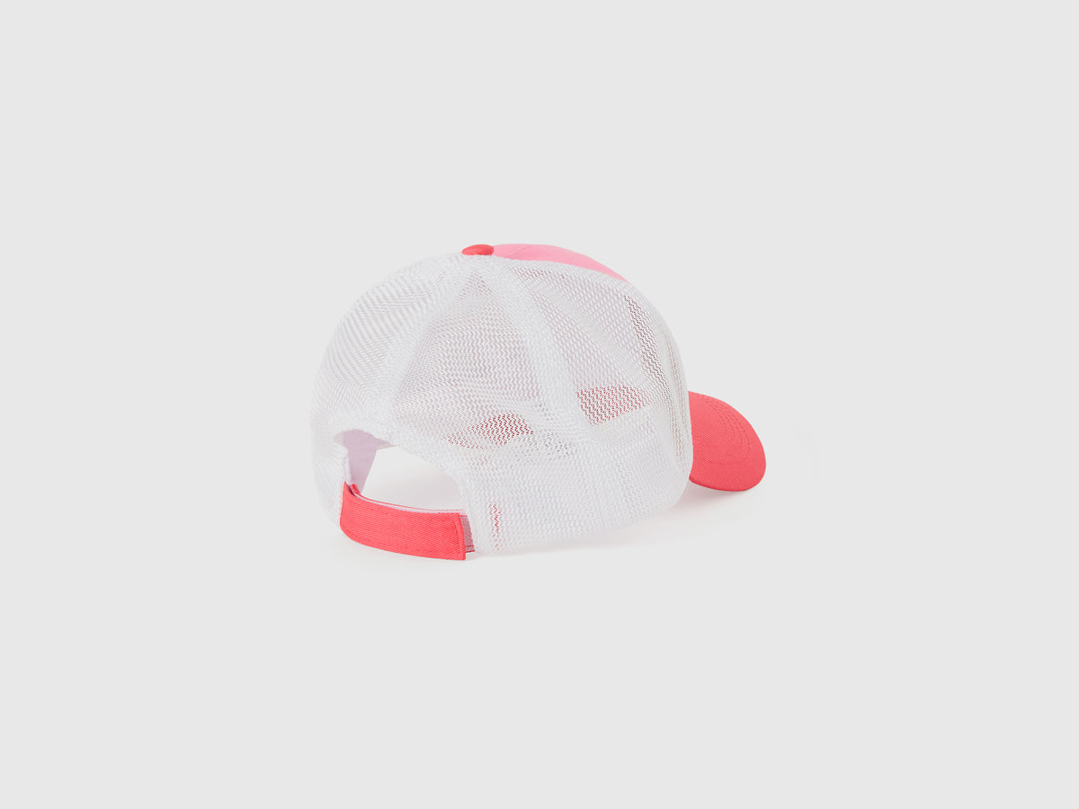 Cappello baseball in cotone e rete