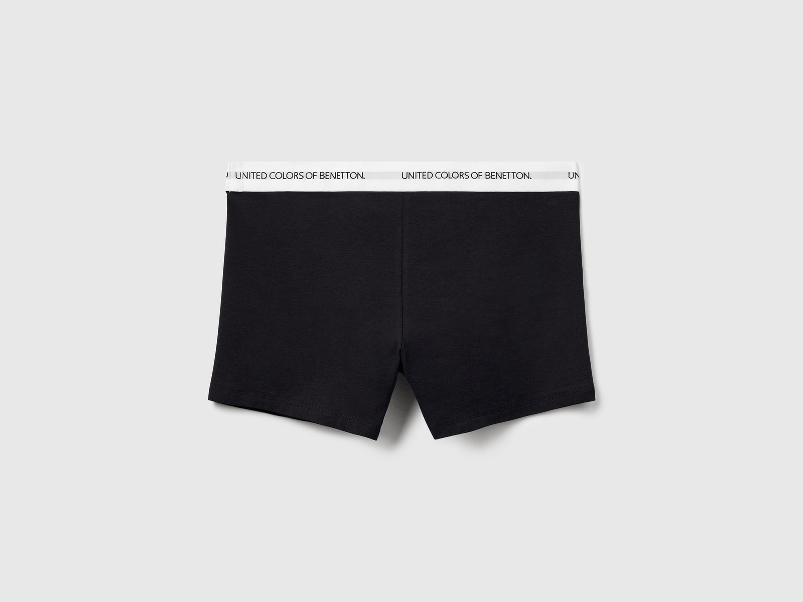 Boxer in cotone stretch da uomo nero 2 | Benetton Outlet