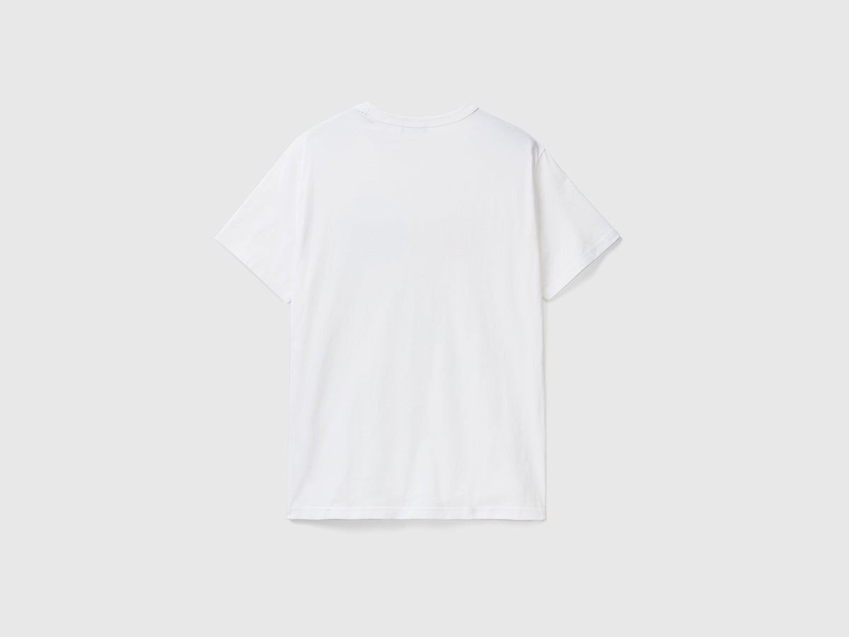 T-shirt in cotone  con stampa logo