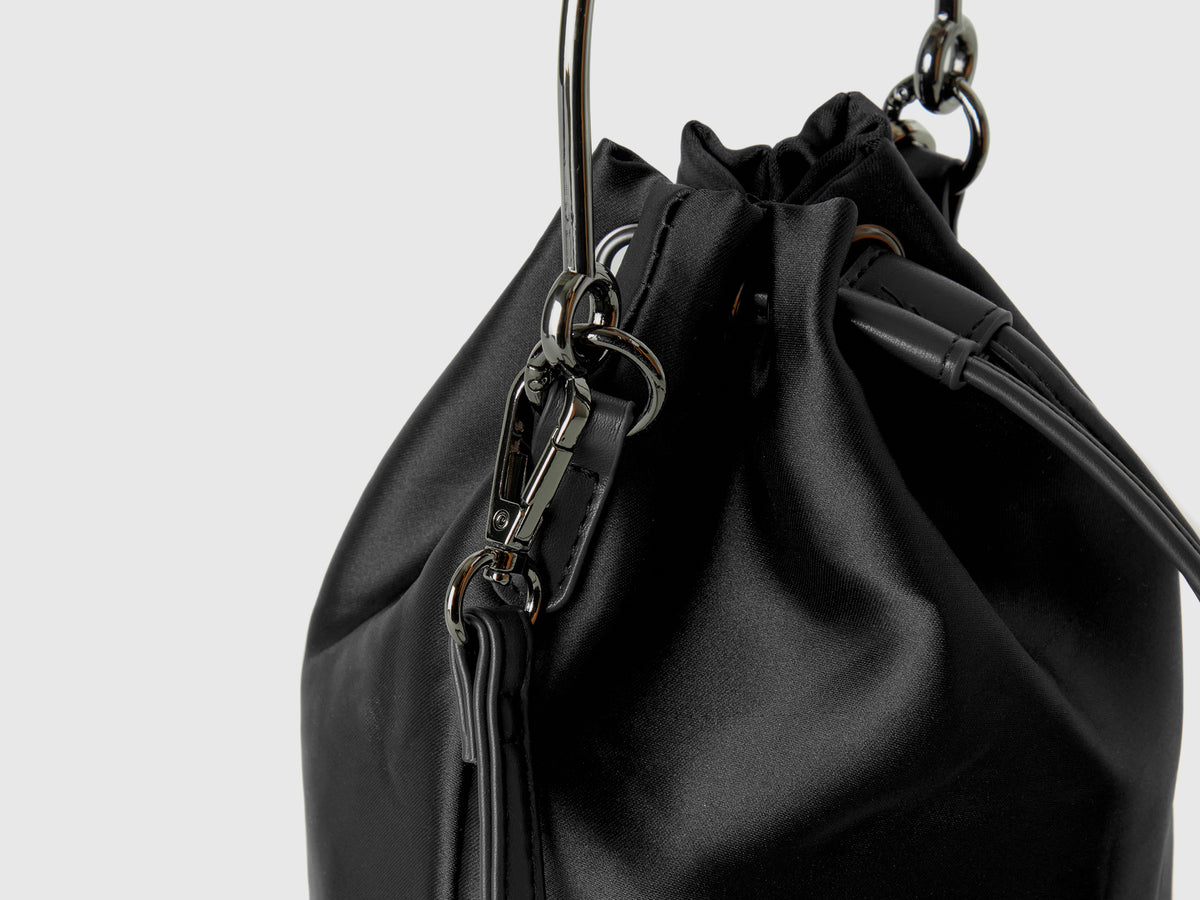 Borsa secchiello in tessuto riciclato